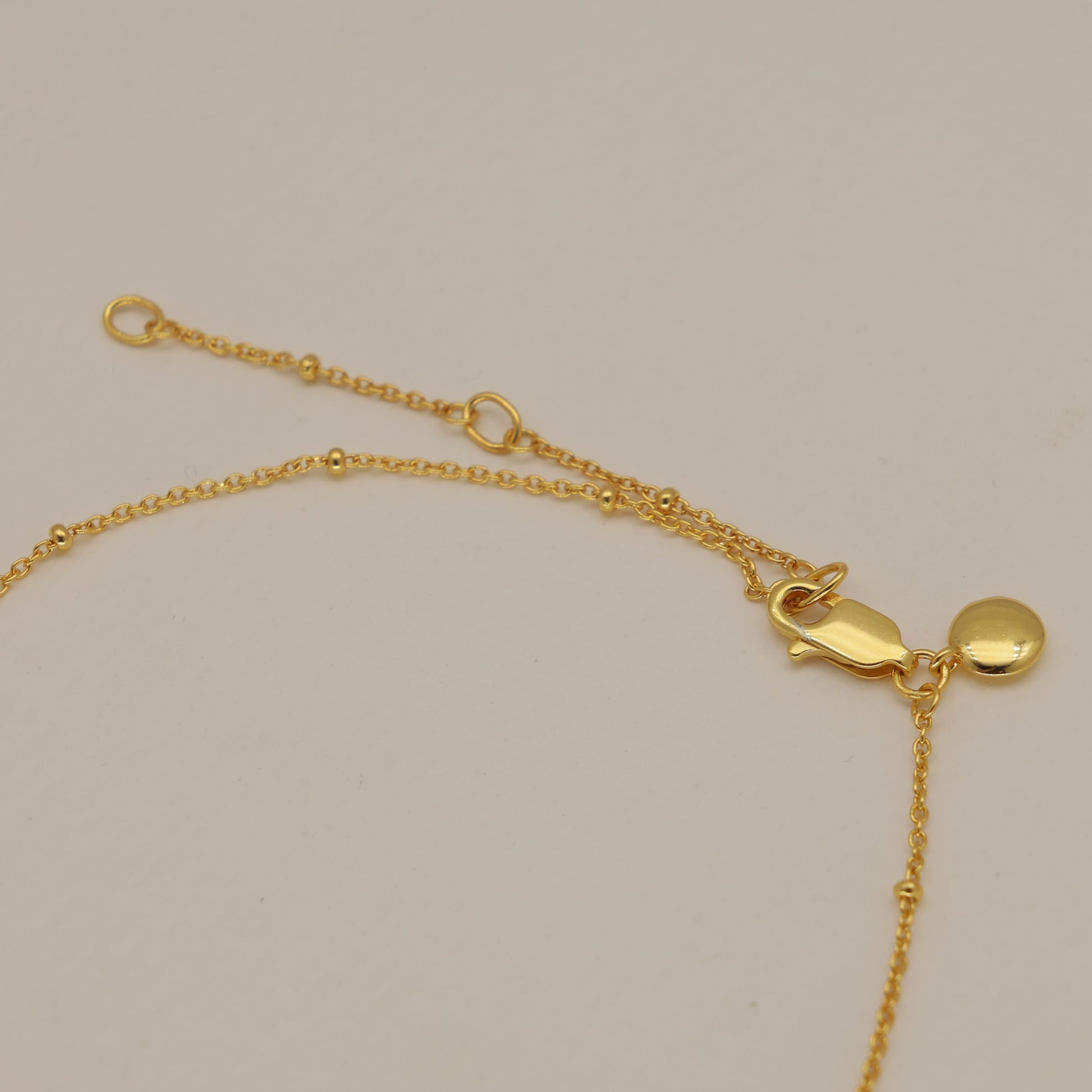 Thea Filigree Pendant Necklace Two Tone by MOA - view 3