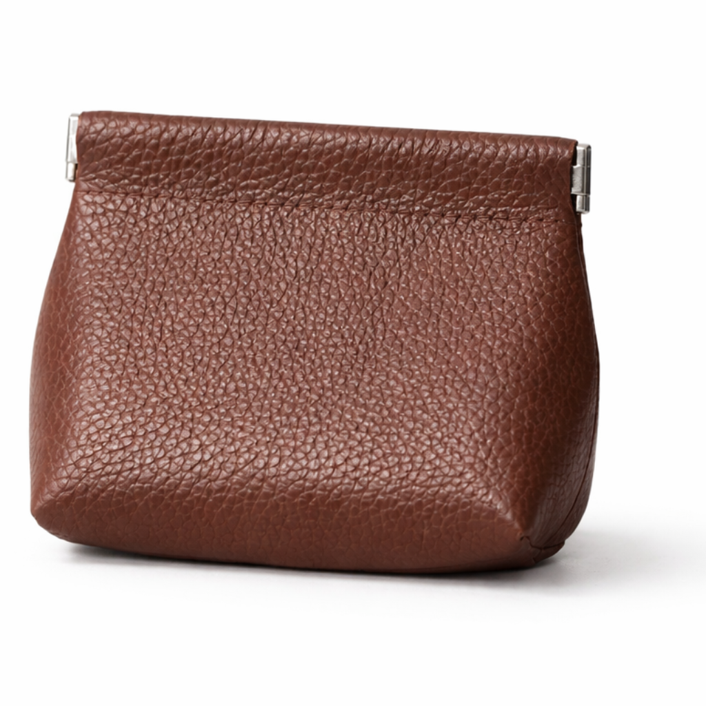 Valen Leather Pouch in Brown