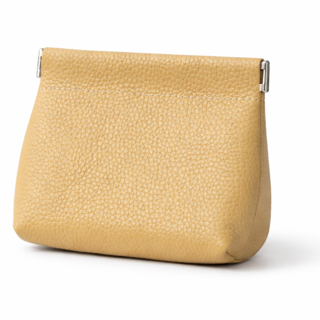 Valen Leather Pouch in Camel